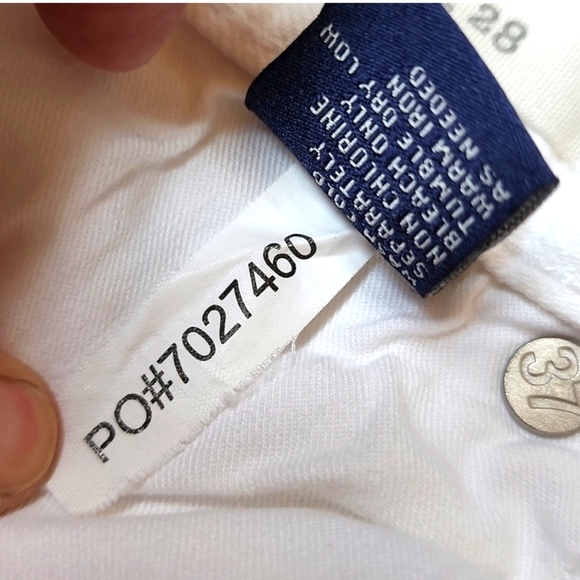 Madewell high waist cuffed white shorts Size 28 - Picture 12 of 15